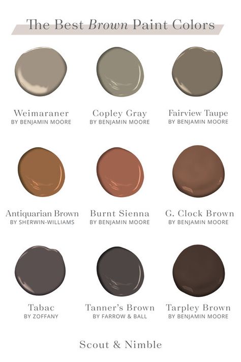 Brown Gray Walls, Deep Brown Wall Paint, Grayish Brown Paint Colors, Green Brown Paint Colors, Gray Brown Paint Color, Grey Brown Paint Colors, Caramel Paint Color, Gray Brown Paint, Best Brown Paint Colors