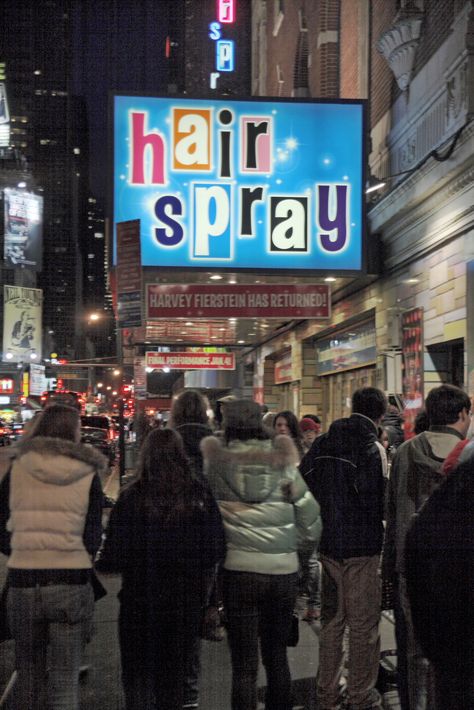 Hairspray on Broadway Hairspray Broadway, Hairspray Musical Aesthetic, Hairspray The Musical, Hairspray Aesthetic, Broadway Aesthetic, Hairspray Musical, Harvey Fierstein, Broadway Playbills, Watch The World Burn