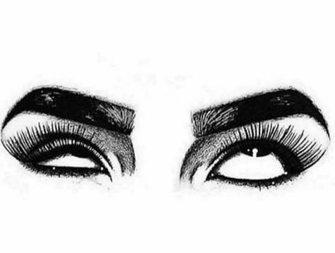 Eye roll... Eyes Rolled Back, Back Drawing, Spiritual Paintings, Drawing Eye, Eye Sketch, Sketches Of People, Cartoon Hair, Drawing Heads, Aesthetic Eyes