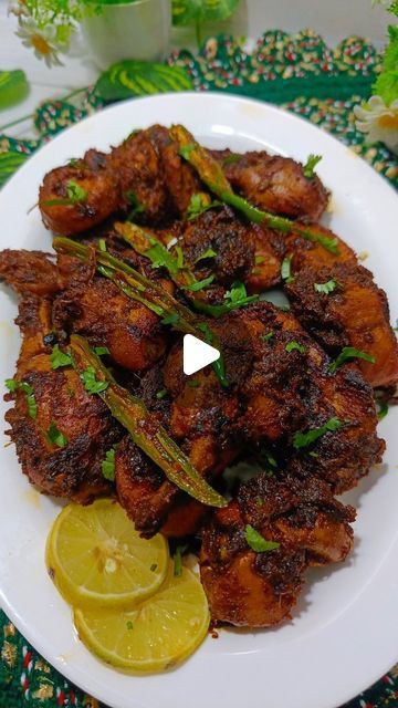 Saiyeda Nikhat Fatima on Instagram: "Crave for something spicy..?
Enjoy super delicious chicken roast 😍
Easy to make & outcome is quite satisfying..
Follow for more recipes ✨
@cookwithnikhatfatima 
.
.
.
.
.
.
.
.
.
.
.
.
.
#reels #reelsvideo
#viralreel #trendingreels
#trend #trendingreel
#food #cooking
#foodporn #delicious
#chicken #chickendryroast
#chickenrecipes #viral
#instafood #instagood
#instafoodies #foodlovers" Chicken Roast Indian, Chicken Roast, Whole Roasted Chicken, Delicious Chicken, More Recipes, Food Cooking, Yum Yum Chicken, Roasted Chicken, Follow For More