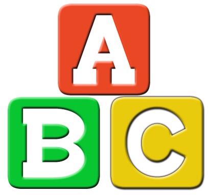 ABC BLOCKS Abc Blocks, 3d Cake Toppers, Graduation Crafts, Art Classroom Decor, Quotes To Motivate, Kids Toy Organization, Game Based Learning, Clipart Baby, School Clipart