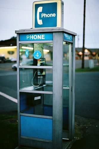 Old Phone Booth  Do these even exist any more?  NO!!! I MISS THEM!!! Old Phone Booth, Kodak Ektar, Creepy Stuff, Telephone Booth, Elderly Home, Phone Box, Vintage Phones, Vintage Telephone, Phone Booth