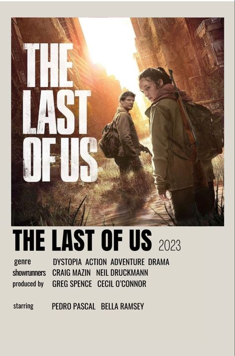 The Last Of Us Show Poster, The Last Of Us Movie Poster, The Last Of Us Tv Show Poster, Pedro Pascal Movie Poster, The Last Of Us Minimalist Poster, Movie Posters 2023, The Last Of Us Tv Show, The Last Of Us Movie, Tlou Poster