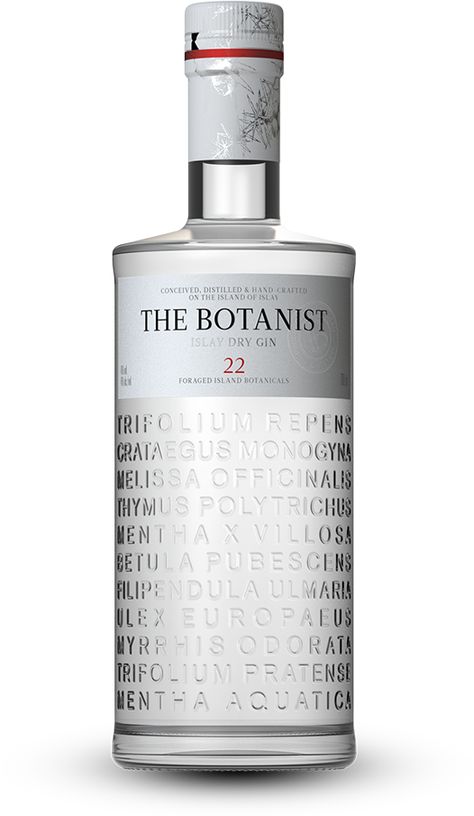 The Botanist Gin - 70cl The Botanist Gin, Botanist Gin, The Botanist, Gin Brands, Gin Tasting, Gin Bottles, Box Packaging Design, Dry Gin, Gin Cocktails