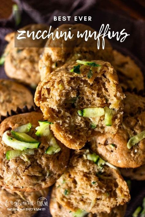 These are the best zucchini bread muffins! They are light and airy, not dense and greasy. This recipe will turn out every time you make it! Zucchini Muffins Vegan, Muffins For Baby, Vegan Zucchini Muffins, Gluten Free Zucchini Muffins, Vegan Zucchini Recipes, Ground Chia, Zucchini Bread Muffins, Zucchini Muffins Healthy, Recipe For Zucchini