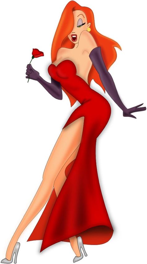 Jessica Rabbit Cartoon, Jessica And Roger Rabbit, Who Framed Roger Rabbit, Rabbit Costume, Rabbit Tattoos, Roger Rabbit, Disney Tattoo, Jessica Rabbit, Rabbit Cartoon