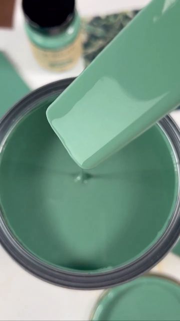 Guild Lane | Maker Paints on Instagram: "Beautiful Verdigris…the colour of the oxidised surface of Copper and Bronze. A radiant mix of blue and green that is timeless and never gets boring. This intoxicating colour can suit designs across the board from modern to traditional - minimal to maximalist - eclectic to uniformity. It works well as the main hue with whites, tans and greys or use it in a tonal palette with other blues and greens. It also is fabulous coupled with red and pinks. 🎨 #verdig Verdigris Color, Maximalist Eclectic, Zyla Colors, Color Schemes Colour Palettes, Coastal Farmhouse, Green Interiors, Door Ideas, Green Paint, Living Room Inspo