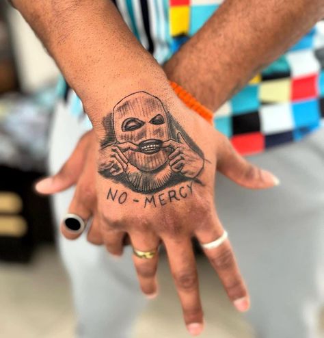 Small Gang Tattoos, Hand Tattoos Cover Up, Gangster Tattoo Ideas, Thug Tattoos, Hustle Tattoo, Sigma Wallpaper, Tattoo Gang, Hand Tattoo Cover Up, Arm Tattoos For Guys Forearm