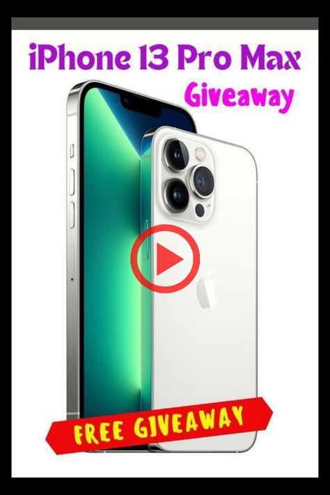 Free iphone 13 Pro Max giwavay New Airpods, New Apple Watch, Christmas 2022, Playstation 5, Iphone 13 Pro, New Iphone, Free Giveaway, To Win, Apple Watch