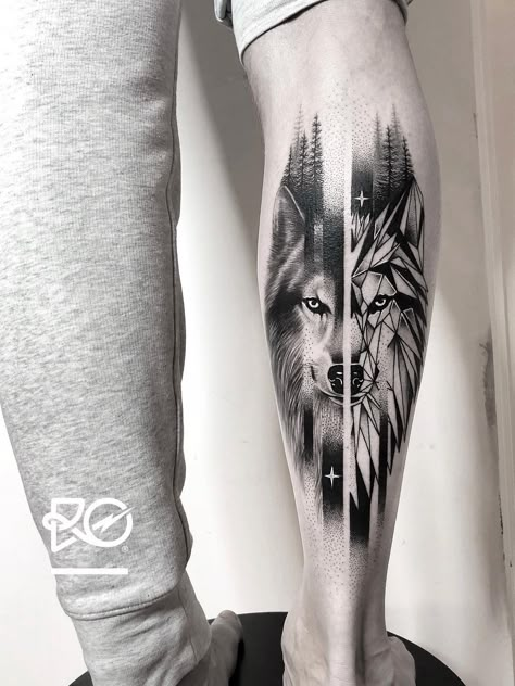 Mika Tattoo, Coal Tattoo, Wolf Tattoo Forearm, Tattoos Man, Rabe Tattoo, Geometric Wolf Tattoo, Wolf Tattoos Men, Wolf Tattoo Sleeve, Small Forearm Tattoos