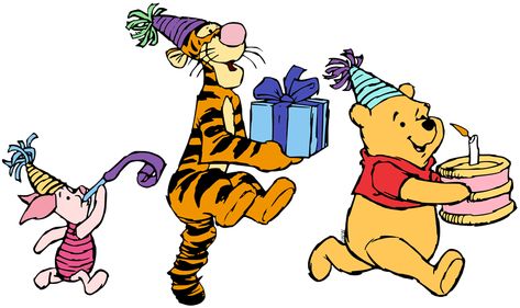 Tigger Birthday Party, Tigger Birthday, Piglet Birthday, Disney Clip Art, Happy Birthday Clip Art, Birthday Clip, Teddy Bear Wallpaper, Winnie The Pooh Pictures, Thanksgiving Banner