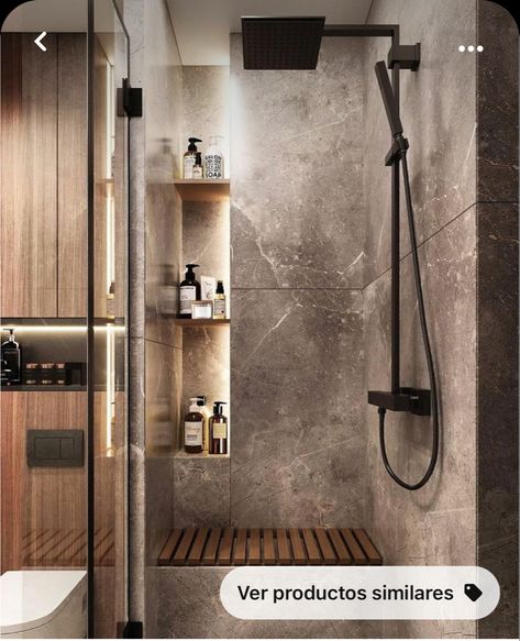 Shower and bathroom ideas. تصميم دورة مياه, Bathroom Design Styles, Sophisticated Bathroom, Bathroom Design Trends, Washroom Design, Bathroom Design Inspiration, Bathroom Design Decor, Remodel Bathroom, Toilet Design