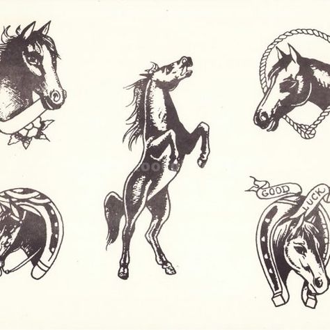 All Production Flash – Page 4 – Tattoo Collection American Traditional Horse Tattoo, Black Horse Tattoo, Minimalist Horse Tattoo, Traditional Horse Tattoo, Traditional Tattoo Horse, Traditional Animal Tattoo, Tattoos Colorful, Tattoos Celtic, Tattoos Abstract