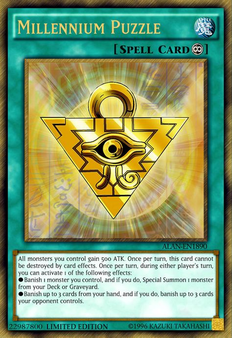 Millennium Puzzle by AlanMac95 on DeviantArt Rare Yugioh Cards, Millennium Puzzle, Millennium Items, Yugioh Dragon Cards, Yu Gi Oh Anime, Custom Yugioh Cards, Yugioh Collection, Yugioh Yami, Smartphone Repair