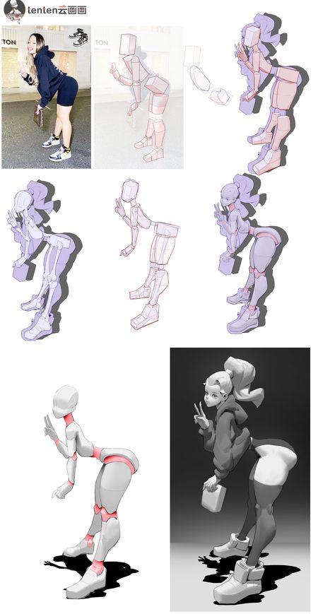 Artist Anatomy Reference, Anatomy Website For Drawing, Women Dynamic Poses Drawing Reference, 3d Art Reference, Gesture Drawing Poses Sketch, How To Draw Female Bodies, 3d Poses Reference, Female Anatomy Drawing, Laying Pose