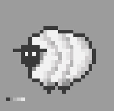 Sheep Pixel Art, Minecraft Sheep, Pixelated Art, Sheep Art, Cute Sheep, Sweet Dreams, Pixel Art, Sheep, Las Vegas