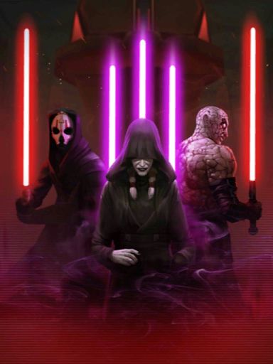 Darth Nihilus, Darth Sion, Darth Traya, The Sith Triumvirate, Star Wars: Knights of the Old Republic 2: The Sith Lords, Kotor 2 Darth Sion, Darth Traya, New Jedi Order, Kotor 2, Star Wars Kotor, Star Wars Sith Lords, Darth Nihilus, Sith Trooper, Darth Sidious