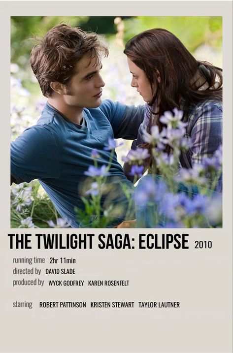 Twilight Poster, Twilight Eclipse, The Twilight Saga Eclipse, Xavier Samuel, Billy Burke, Indie Movie Posters, Movie Card, Twilight Film, Movie Journal