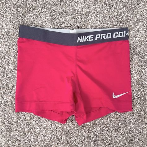 nike pro spandex shorts size small pink Nike Pro Spandex Shorts, Shorts Logo, Nike Pro Spandex, Nike Pro Combat, Hot Pink Color, Spandex Shorts, Nike Pros, Nike Pants, Pink Color