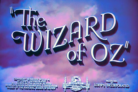 Tv Shooting, Wizard Of Oz Quotes, Title Screen, Wizard Of Oz 1939, The Wonderful Wizard Of Oz, Title Sequence, Education Humor, The Wizard Of Oz, Title Design