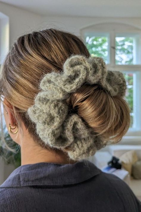 Highlighting our OG hair accessory: The Crochet Scrunchie 🧶

Have you tried making one yet? Find our tutorial at the link  🫶 Crochet Scrunchy, Knitted Scrunchies, Hair Tie Crochet, Scrunchie Crochet Pattern, Crochet Hair Ties, Knit Scrunchie, Scrunchie Crochet, Crochet Scrunchie, Crochet Scrunchies