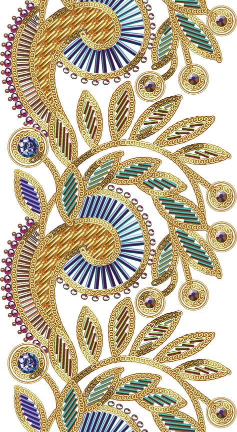 Mughal Butta Png, Paisley Print Design, Beautiful Flower Drawings, Baroque Ornament, Pattern Design Inspiration, Flower Drawing Design, Folk Art Flowers, Print Design Art, Digitized Embroidery Designs