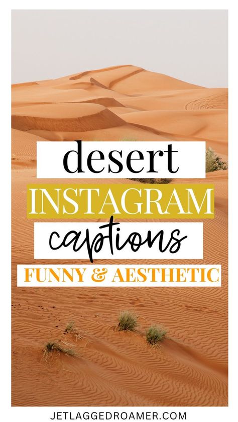 A breathtaking desert landscape with golden dunes under a clear sky, perfect for adding creative and funny desert captions for Instagram posts and aesthetic desert quotes. Desert Captions For Instagram, Love Travel Quotes, Desert Quotes, Desert Quote, Aesthetic Desert, Desert Photos, Best Desert, Captions For Instagram Posts, Aesthetic Captions