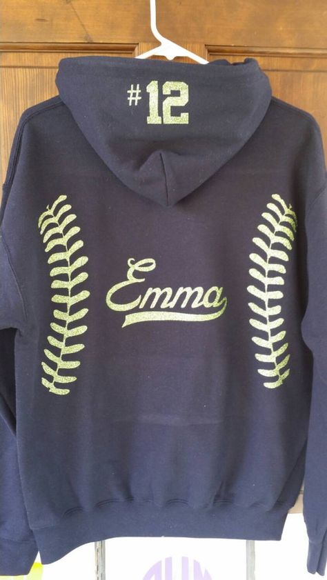 Softball Baseball Basketball Soccer Hoodie by AndMore2004 on Etsy Softball Clothing, Softball Things, Softball Girls, Softball Ideas, Softball Crafts, Baseball Ideas, Softball Stuff, Basketball Tricks, Softball Outfits