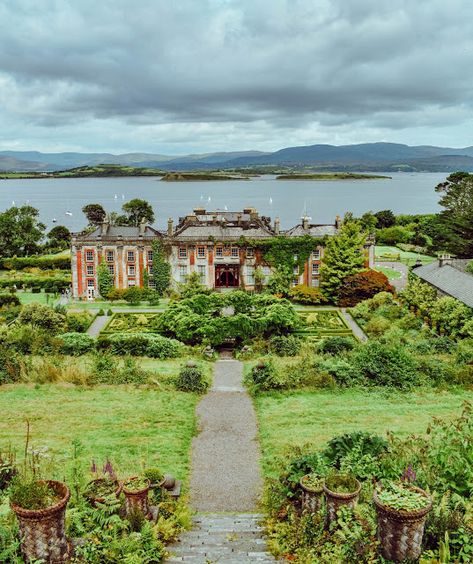 Beautiful Places In Ireland, Bantry House Ireland, Ireland Beautiful Places, Ireland Moodboard, Galway Ireland Aesthetic, Bantry Ireland, Ireland Spring, Bantry House, Magical Ireland