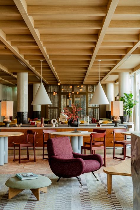 Lobby Lounge, Modern Hotel, Scandinavian Furniture, Commercial Interior Design, Hospitality Design, Hotel Design, Krakow, Commercial Design, Commercial Interiors