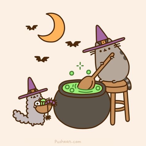 Pusheen Pusheen, A Cat, Halloween