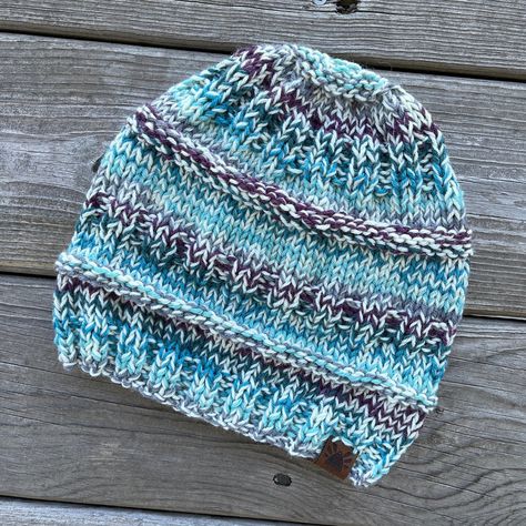 Chunky knit hat