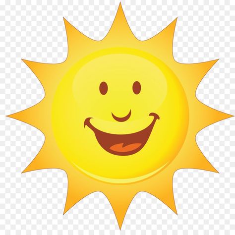 Sunshine & Smiles!! Smiley Face Drawing, Water Cycle Project, Sun Clip Art, Smiling Sun, Free Clipart, Png Download, Smiley Face, Face Drawing, Smiley