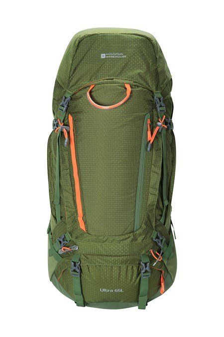 Ultra 65L Backpack | Mountain Warehouse US Bungee Cords, Mountain Warehouse, Outdoor Clothing, Osprey Backpack, Rain Cover, Mode Online, Hiking Backpack, Historical Fashion, Outdoor Outfit