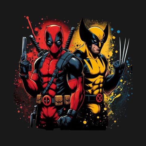 Deadpool Tshirt, Logo Superman, Deadpool And Wolverine, Business Printables, Marvel Superhero Posters, Marvel Shirt, Abstract Art Wallpaper, Deadpool Wolverine, Dc Superheroes