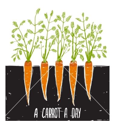 Growing carrots scratchy drawing and lettering vector garden by Popmarleo on VectorStock® Scratchy Drawing, Cartoon Garden, Growing Carrots, Woodland Park, Investing In Stocks, Lots Of Money, Web Marketing, Illustration Vector, Farmers Market