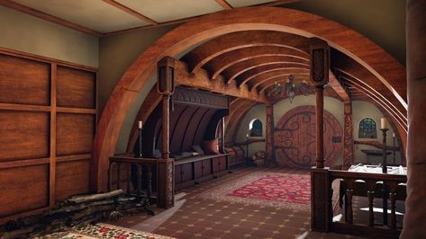 Hobbit House Interior, Cob Building, Cottage Core House, Bag End, Casa Hobbit, Cottage Tiny House, 100 Acre Wood, Hobbit House, Earth Homes