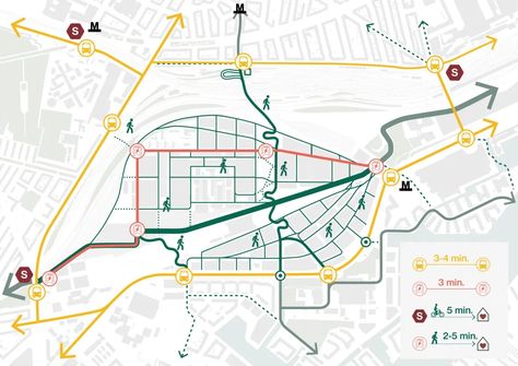 230 cobe jernbanebyen transportation network Architecture Transportation Analysis, Transit Oriented Development Diagram, Site Analysis Transportation, Transportation Design Graphics, Urban Mapping, Transport Map, Landscape Diagram, Site Analysis Architecture, Architecture Design Presentation