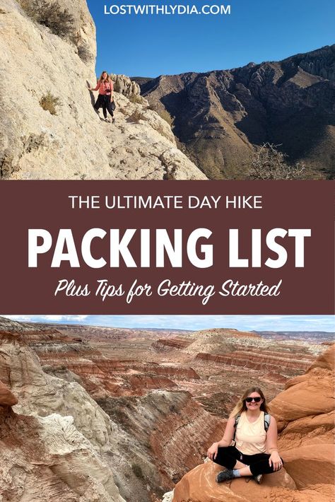 Be prepared for your next hike with these hiking gear recommendations for women! Learn what to pack for a day hike and be sure you carry all of your hiking essentials along. Get started hiking or upgrade your hiking gear with the best day hiking tips, tips for beginner hikers and more. Day Hike Packing List, Packing List For Women, Beginner Hiker, Colorado Towns, Road Trip To Colorado, Wanderlust Photography, Hiking Essentials, Hiking National Parks, Travel Recommendations