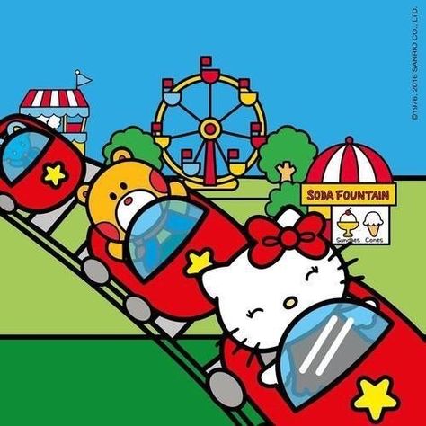 Sanrio Amusement Park, Japan Sanrio Puroland, Japanese Bobtail, Bobtail Cat, Hello Kitty Images, Hello Kitty Backgrounds, Hello Kitty Art, Kit Kat, Hello Kitty Pictures