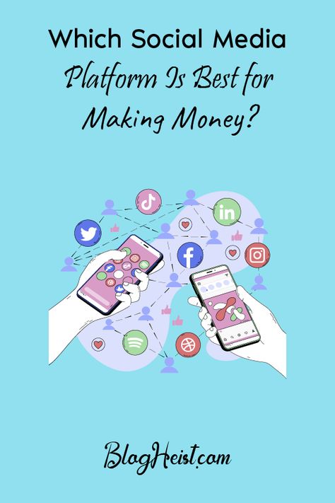 Most of us use social media platforms for entertainment and gathering news online. But do you need to know which social media platform is best for making money? This article will show you the best social media platform to make money! Whenever you log into your social media, you see hundreds of influencers going viral […] The post Which Social Media Platform Is Best for Making Money? appeared first on BlogHeist. Making Money On Social Media, Pinterest App, Money Ideas, Going Viral, Sponsored Content, Media Platform, Social Media Site, Social Media Channels, News Channels