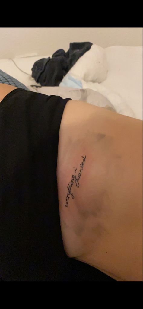 inspired by billies song Everything I Wanted Tattoo Billie, Billie Eilish Tattoo Ideas Lyrics, Billie Eilish Inspired Tattoos, Billie Eilish Tattoo Ideas, Wanted Tattoo, Eilish Tattoo, Billie Eilish Tattoo, Song Lyric Tattoos, Lyrics Tattoo