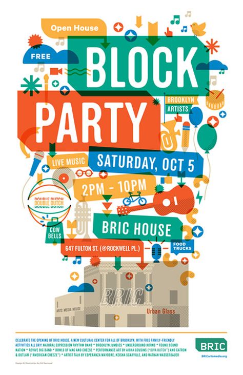 flyer Internship Poster, Block Party Poster, Block Party Flyer, Block Party Invitations, Flyers Design, Bloc Party, Flyer Free, Publicidad Creativa, Free Flyer Templates