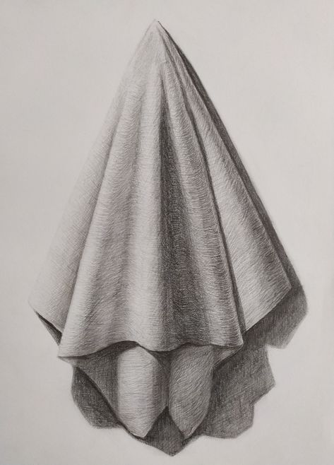 Fabric drawing pencil Fabric Pencil Drawing, Blood Donation Posters, Drapery Drawing, Biro Art, Gcse Art Sketchbook, Fabric Drawing, Object Drawing, Pencil Drawings Easy, Architecture Drawing Art