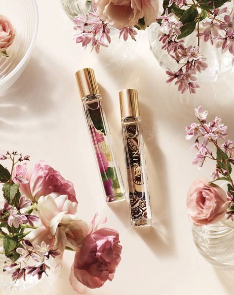 Wherever you travel this season, take your favorite AERIN fragrances along for the adventure. Luminous Cedar Violet and glowing Amber Musk in sleek, slim travel sizes are perfect for spritzing on-the-go.​ Perfume Travel, Perfume Ad, Amber Musk, Travel Size Perfume, Travel Beauty, Travel Tote, Estee Lauder, Travel Size, Travel Size Products