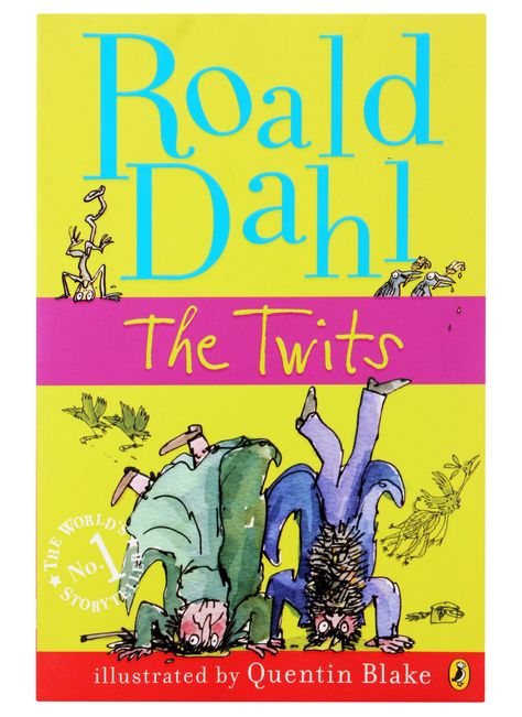 #RoaldDahl #TheTwits #books #bookcover #bookcovers Roald Dahl The Twits, Roald Dahl Books, The Twits, Quentin Blake, Best Children Books, Literature Books, Roald Dahl, Classic Kids, Children's Literature