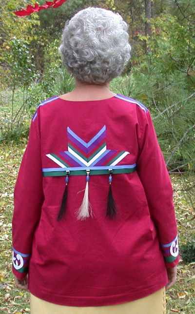 *Lois Smith* - Ribbon Shirt Sundance Clothing, Native American Ribbon Work, Thanks For Inviting Me, Aboriginal Clothing, Lois Smith, Appliqué Work, Native Fashion, Indigenous Design, Ribbon Shirts