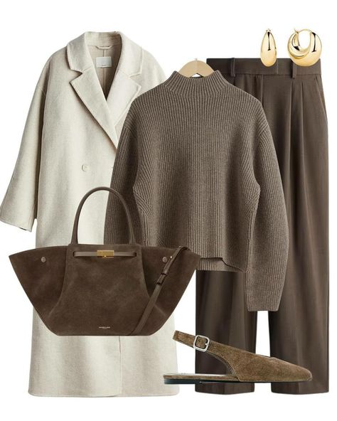 Winter Maternity Outfits, Fall College Outfits, Fall Outfit Inspiration, Pull Oversize, Brown Outfit, Stylish Work Outfits, Outfit Inspiration Fall, Casual Dinner Outfit, Cozy Fashion