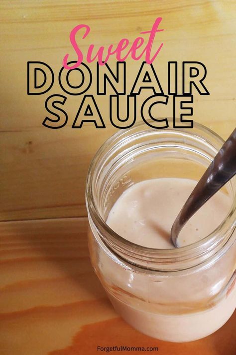 Donair Sauce Recipe, Homemade Dessert Pizza, Donair Meat Recipe, Donair Pizza, Donair Recipe, Garlic Fingers, Sweet Sauce Recipes, Donair Sauce, Condensed Milk Recipes