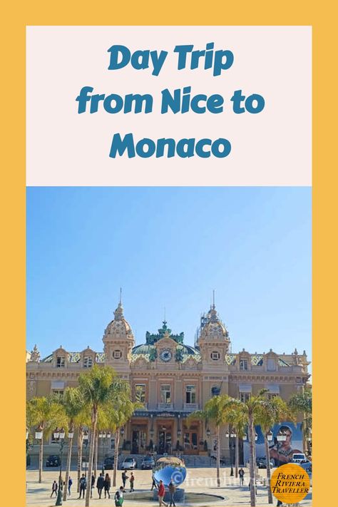 Uncover the charm of Monaco on a day trip from Nice! Get expert advice on the best transportation options, along with helpful maps, and explore the must-see attractions and exciting activities in the luxurious destinations of Monaco and Monte Carlo. French Riviera, Monte Carlo, Day Trip, Day Trips, Monaco, Transportation, Fairy Tales, Things To Do, Travel